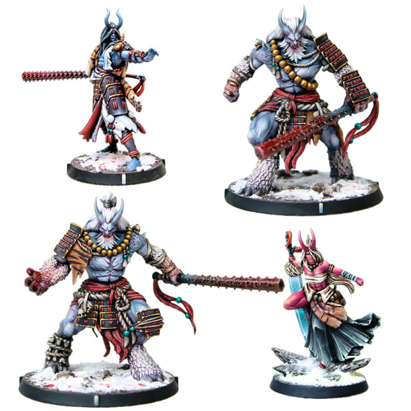 Eldfall Chronicles Skirmish Wargame: Oni Clans - Faction Starter