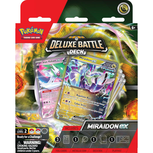 Pokémon Scarlet & Violet: Miraidon ex / Koraidon ex Deluxe Battle Deck