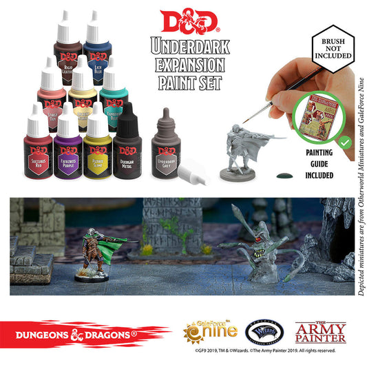 D&D Nolzur’s Marvelous Pigments Underdark Paint Set