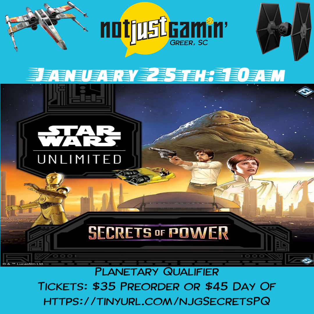 Star Wars Unlimited: Secrets of Power Planetary Qualifier Celebration