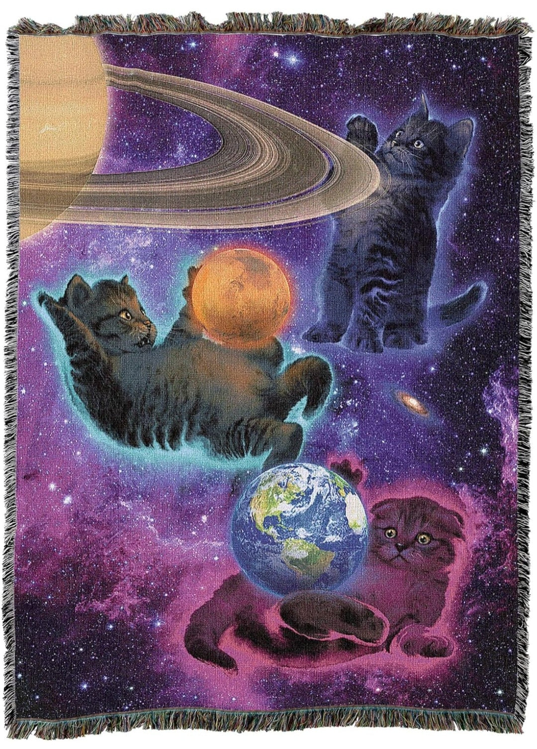 Space Cats Tapestry