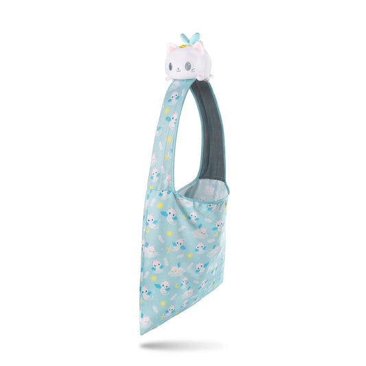 Tee Turtle - Plushie Tote White Angel Cat