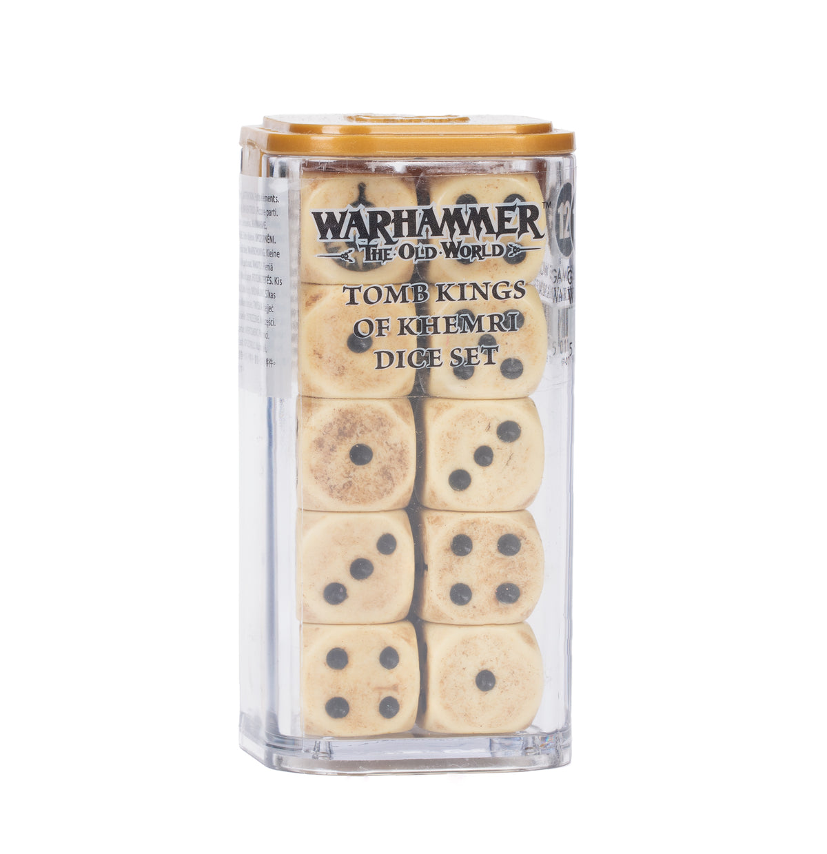 Warhammer The Old World - Tomb Kings of Khemri Dice Set