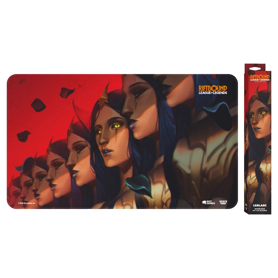 Riftbound League of Legends: Unleashed Vault Playmat, LeBlanc Deceiver