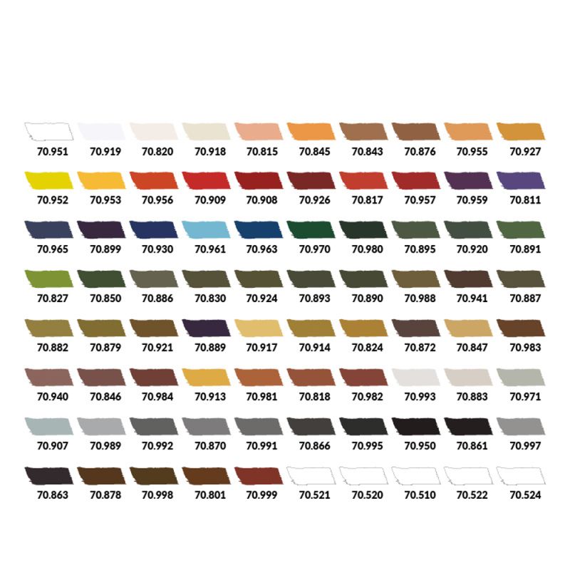 Vallejo Model Color Base Set (80ct)