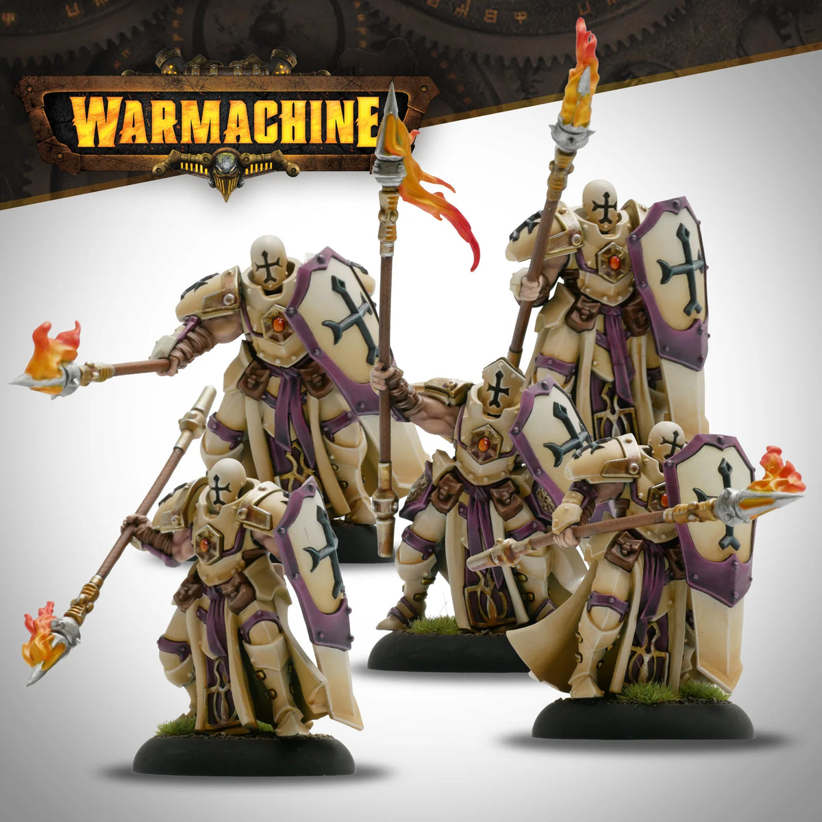 Warmachine: Protectorate of Menoth Covenant of the Flame - Flameguard Defenders