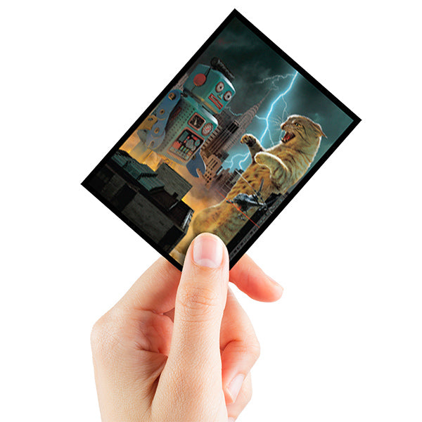 Double-Matte White Core Catzilla Card Sleeves (50ct)