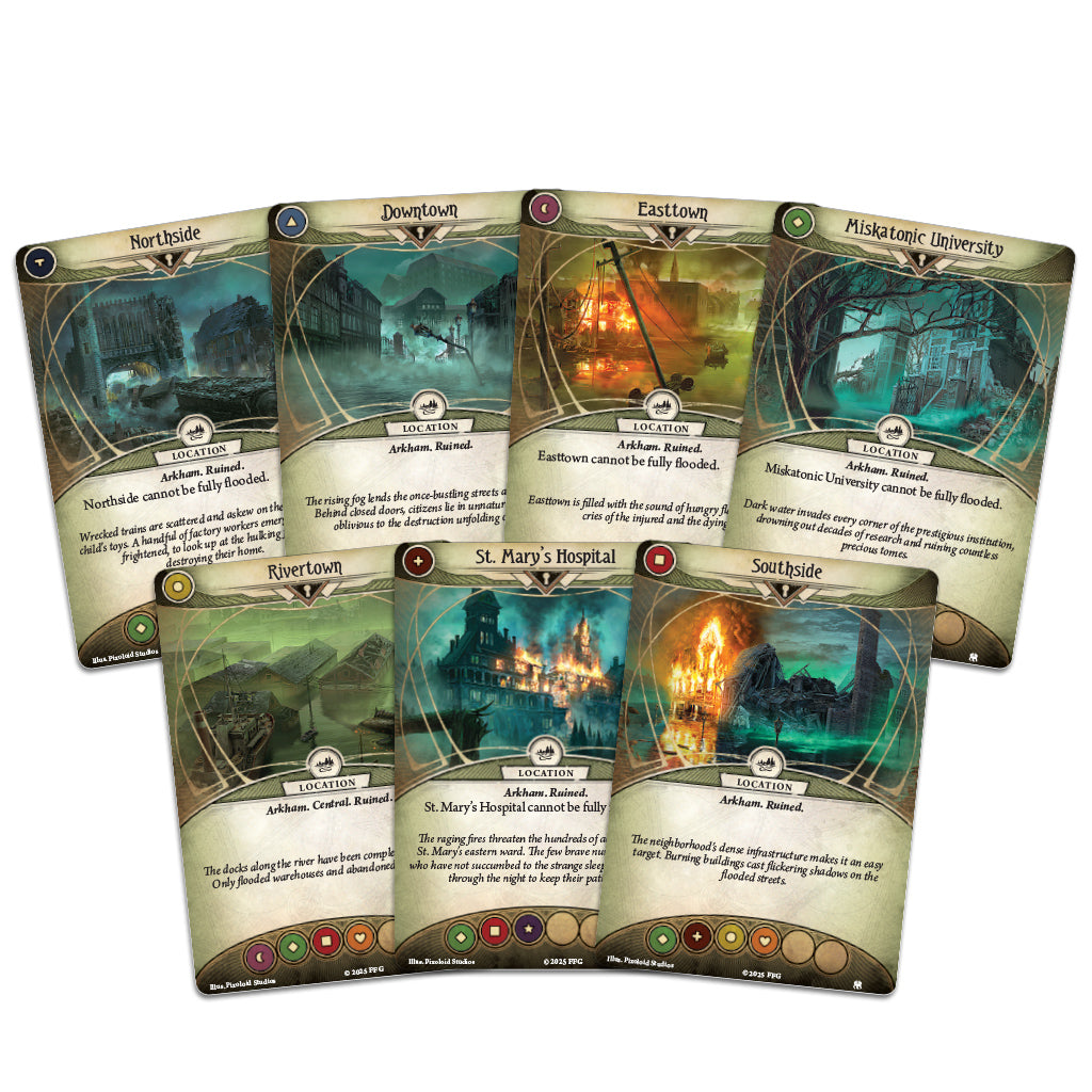 Arkham Horror: The Card Game - The Drowned City Campaign Expansion
