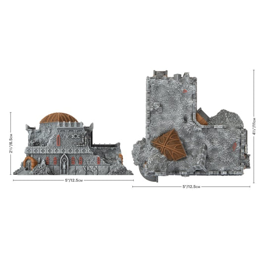 Battlefield in a Box - Mundus Imperialis: Librarium (Damaged & Destroyed x2)