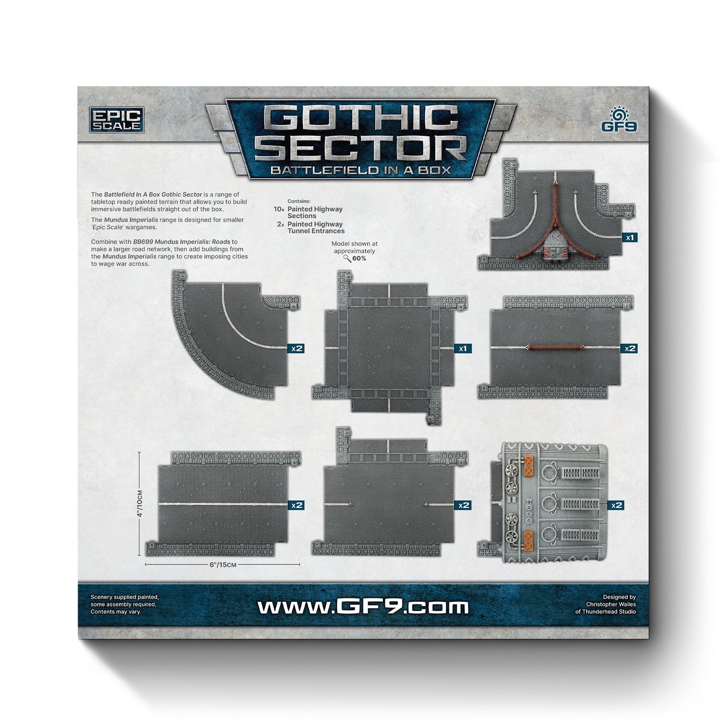 Battlefield in a Box - Mundus Imperialis: Highways (x12)