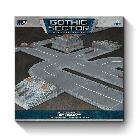 Battlefield in a Box - Mundus Imperialis: Highways (x12)