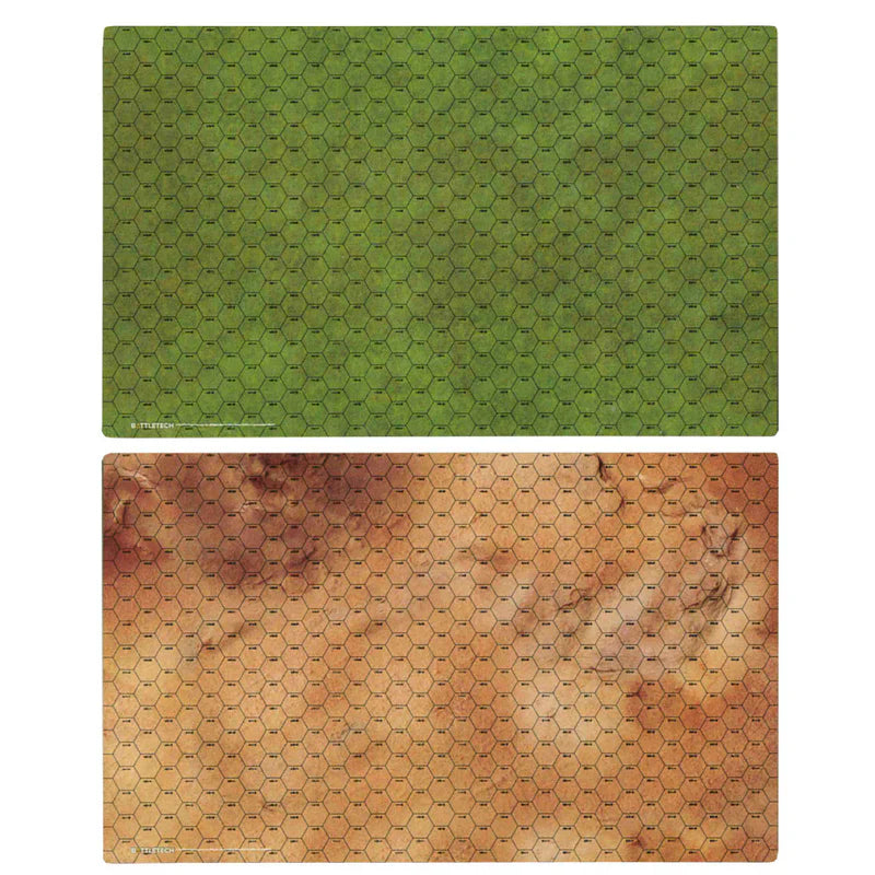 BattleTech - BattleMat, FieldTech Alpha Strike Grasslands/Desert