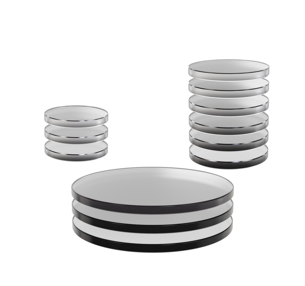 Deep Cuts Unpainted Miniatures: Clear Bases Pack