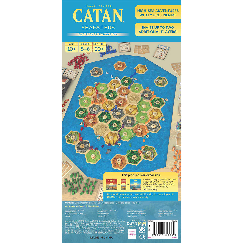 Catan: Seafarers 5-6 Player Expansion