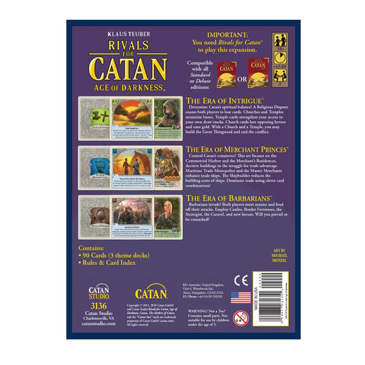 Rivals for Catan: Age of Darkness Revised