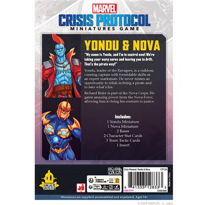 Marvel Crisis Protocol - Yondu and Nova