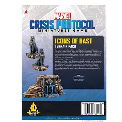 Marvel Crisis Protocol - Icons of Bast Terrain Pack