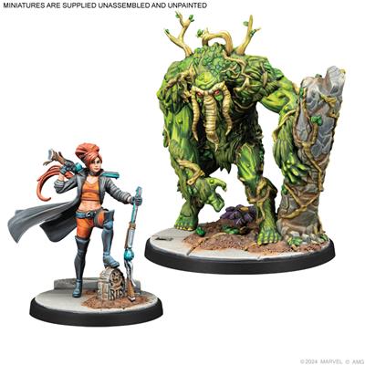 Marvel Crisis Protocol - Elsa Bloodstone and Man-Thing