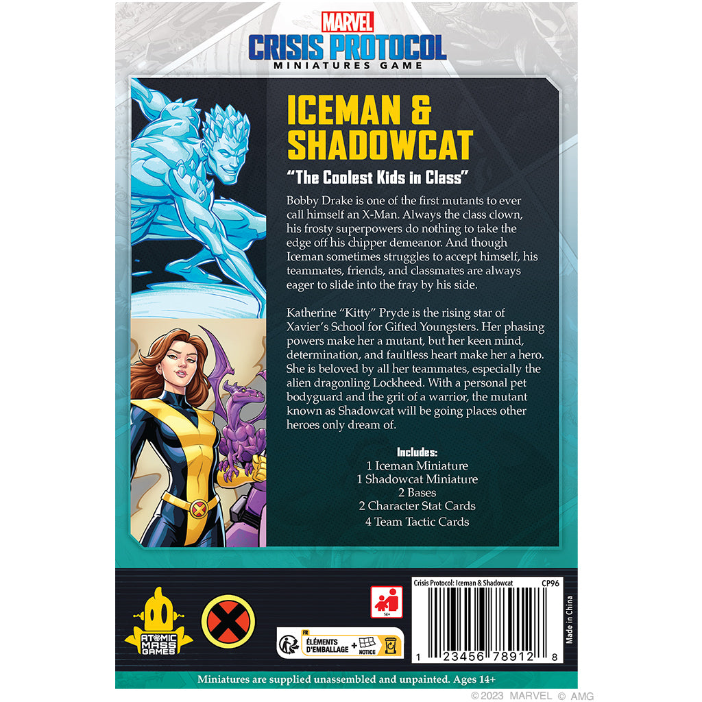 Marvel Crisis Protocol - Iceman & Shadowcat