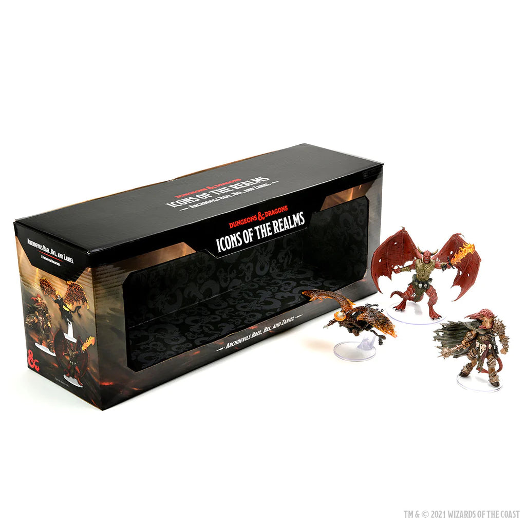 Dungeons and Dragons Icons of the Realms, Archdevils - Bael, Bel, and Zariel