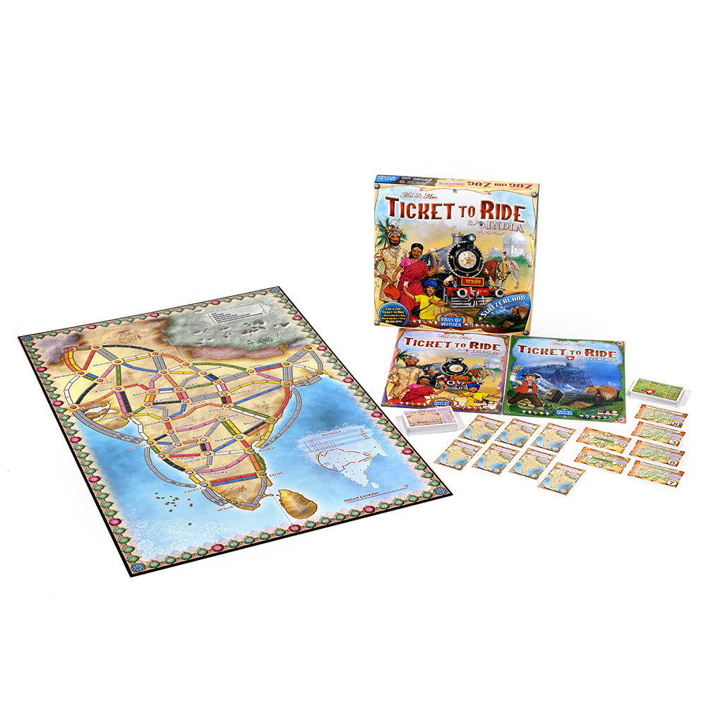 Ticket to Ride Map Collection: India
