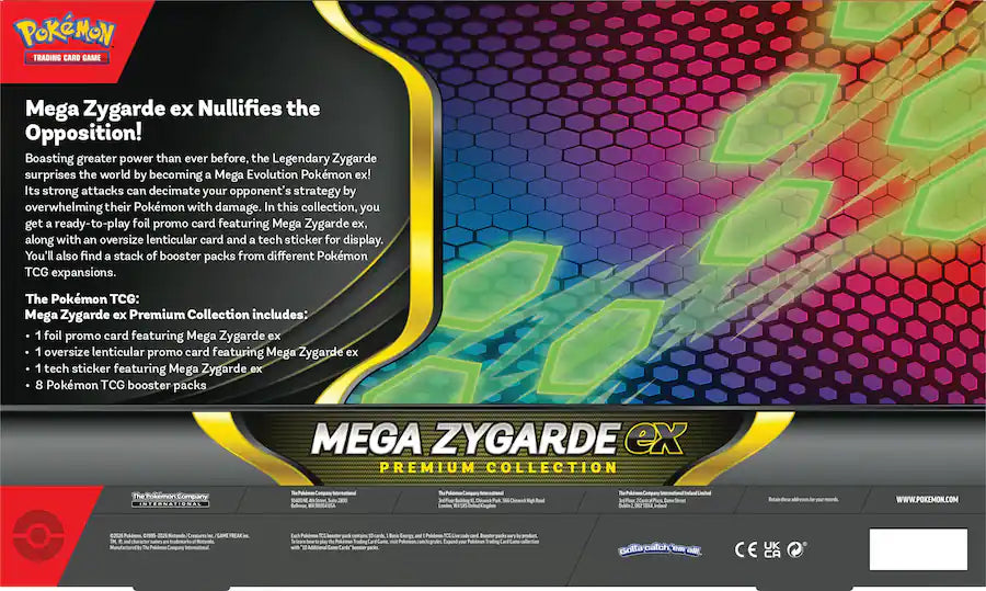 Pokémon TCG: Mega Zygarde ex Premium Collection