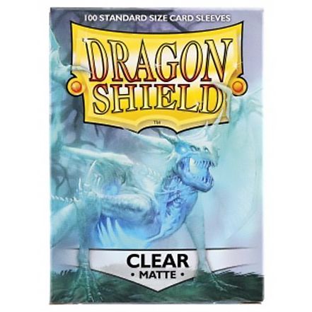 Dragon Shield: Matte Clear Card Sleeves 100ct