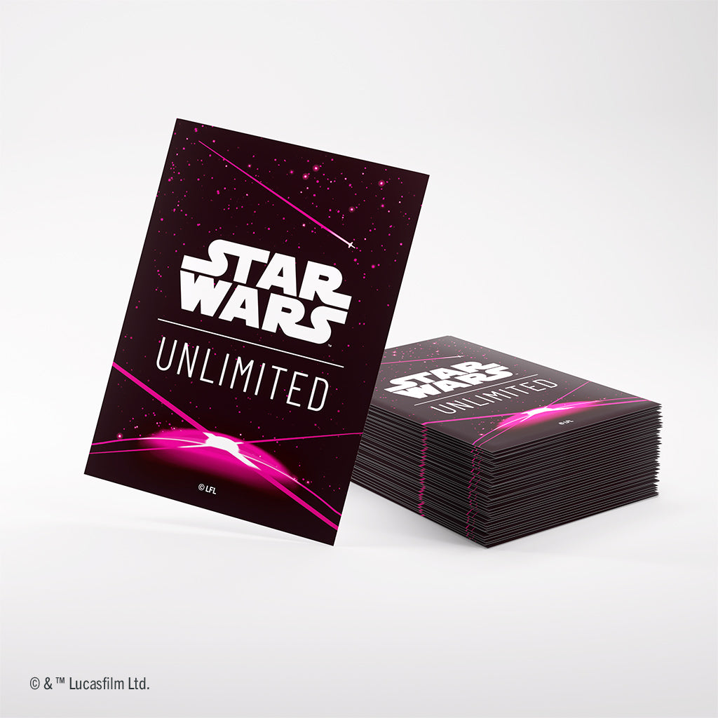 Star Wars Unlimited - Premium Art Sleeve: Magenta