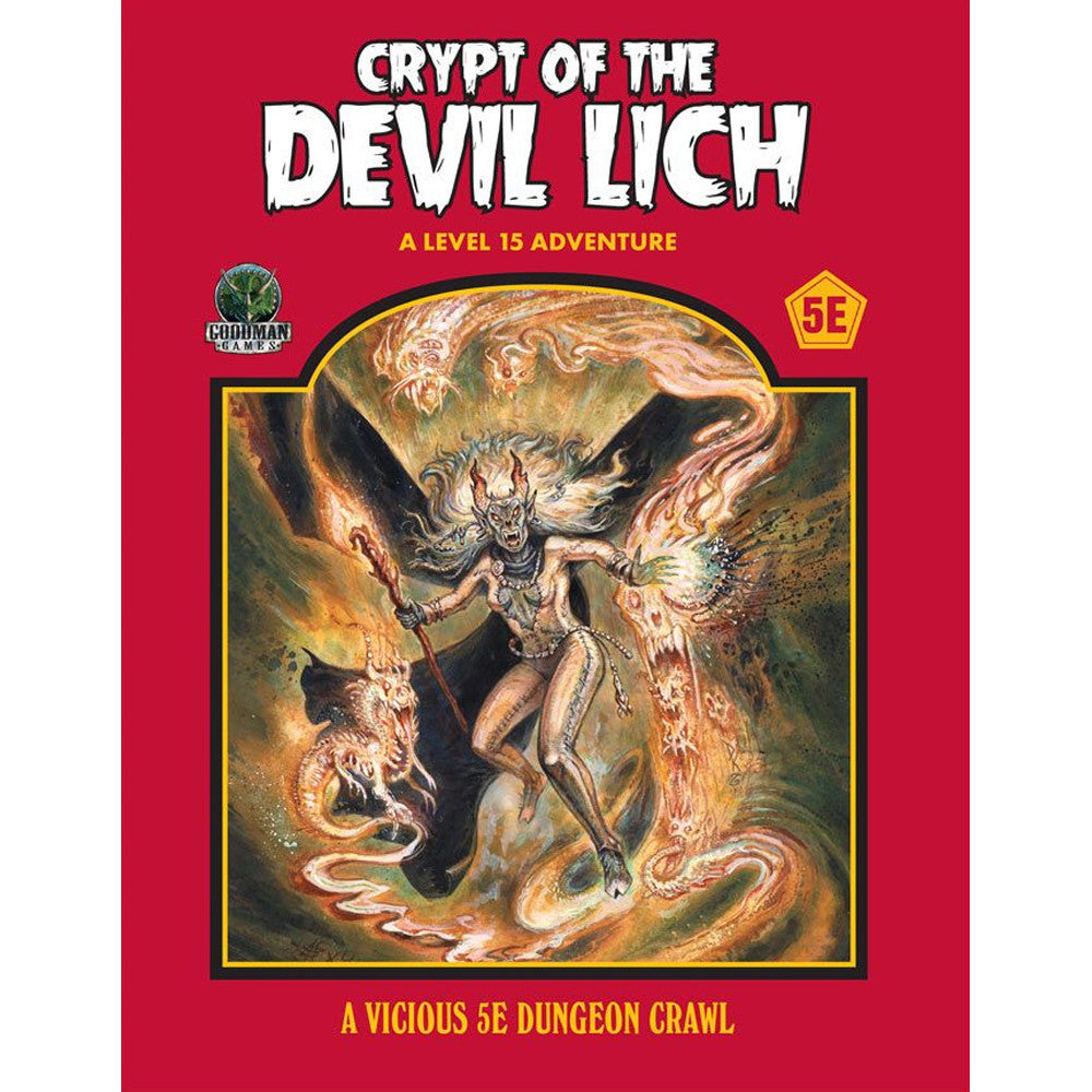 Crypt of the Devil Lich - Softcover Edition (5E)