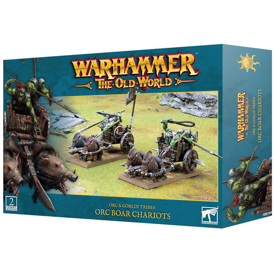 Warhammer The Old World - Orc & Goblin Tribes, Orc Boar Chariots