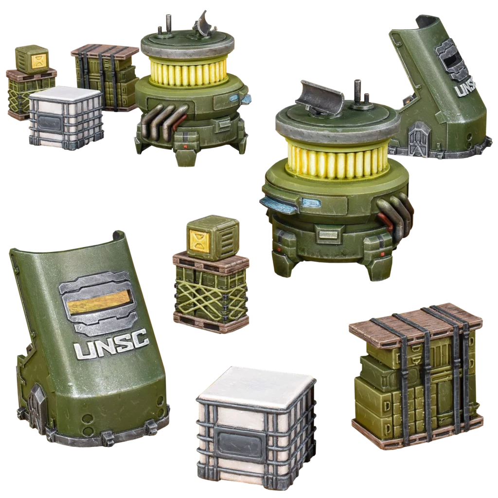 HALO - Flashpoint: UNSC Scenery Set