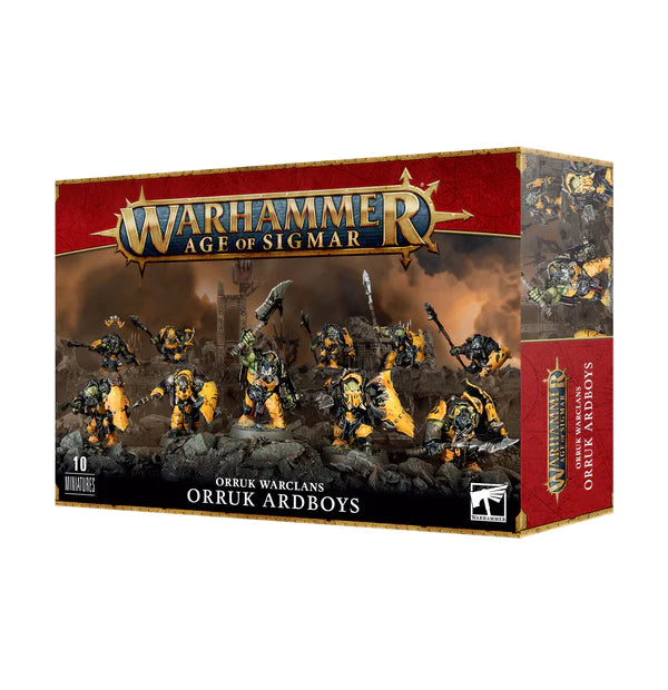 AOS - Orruk Warclans, Orruk Ardboyz