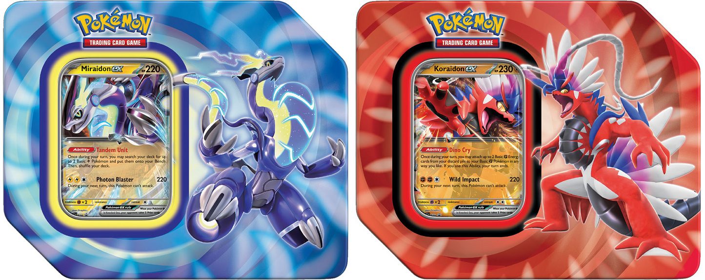 Pokémon TCG - Paldea Legends Tin