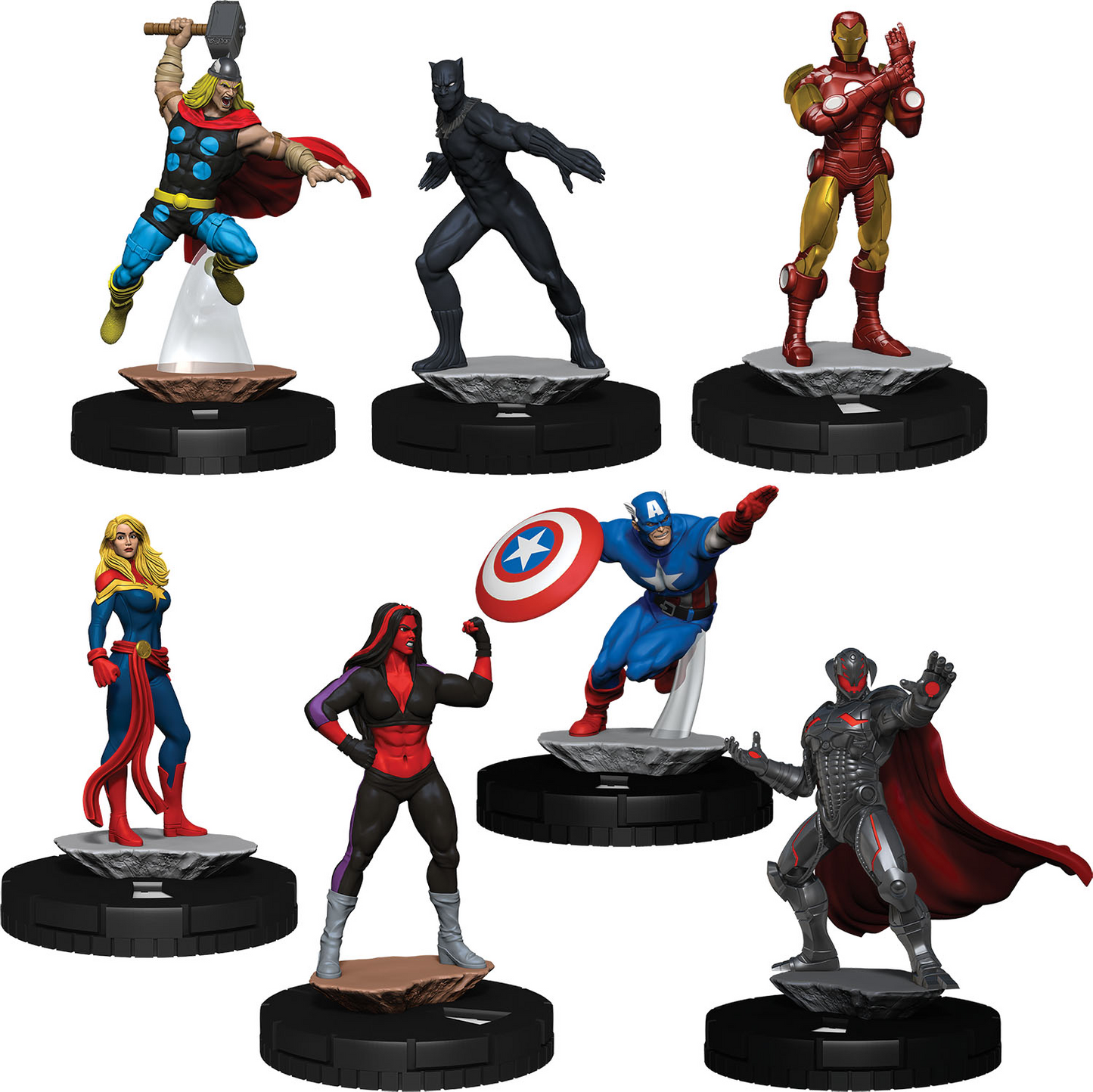 Marvel Heroclix: Avengers 60th Anniversary Booster Brick (10)