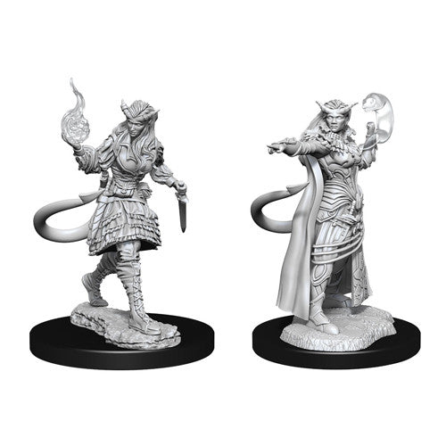 D&D Nolzur's Marvelous Miniatures: W15 - Female Tiefling Sorcerer