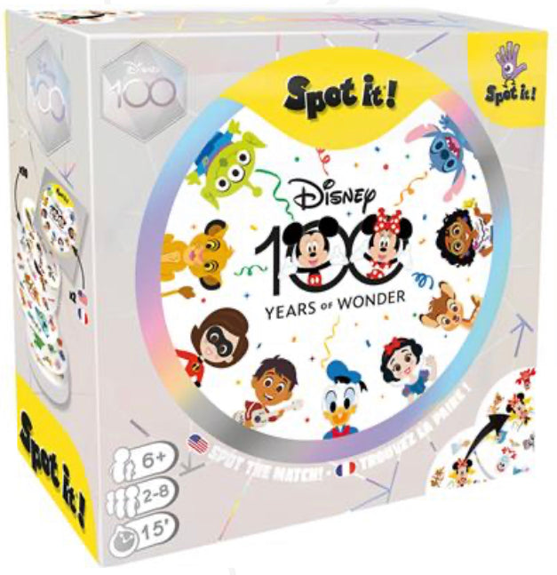 Spot it ! - Disney 100th Anniversary Edition