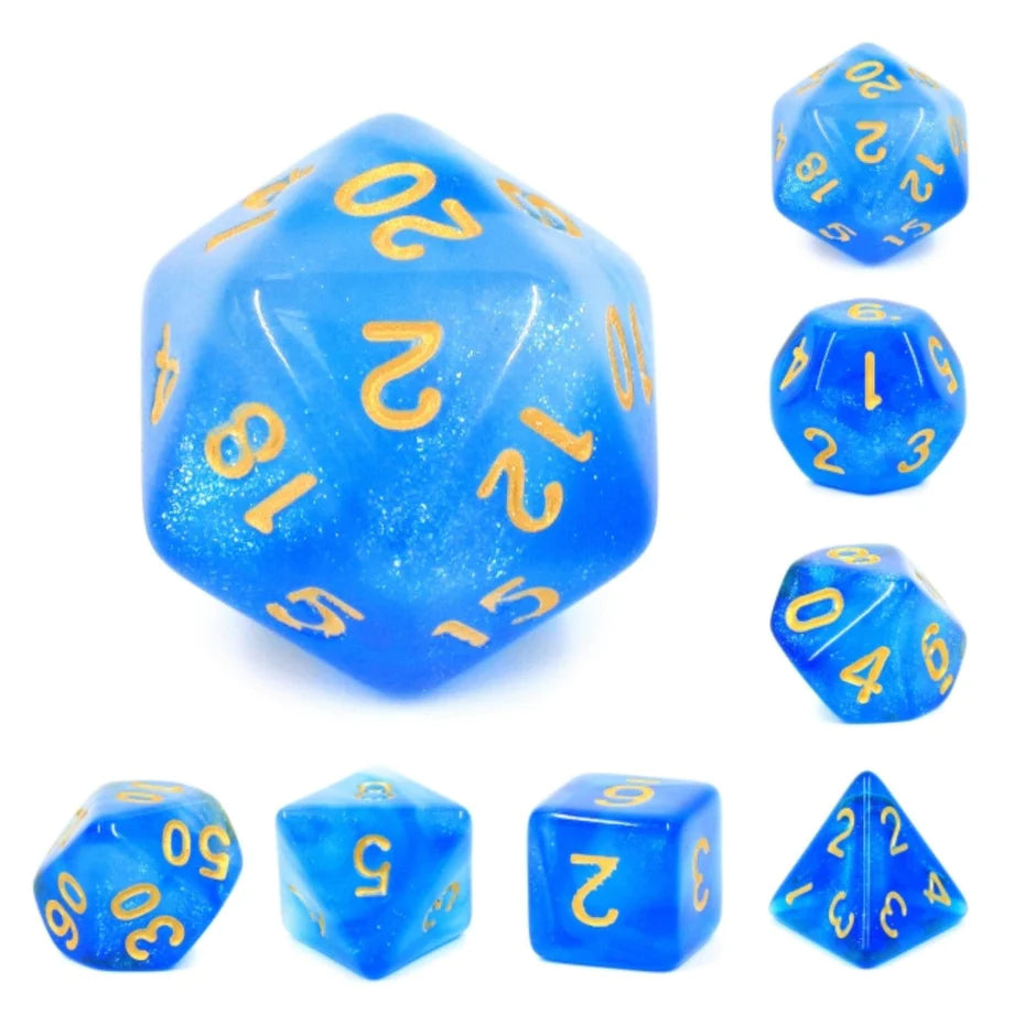 Foam Brain - Mermaids Crown RPG Dice Set