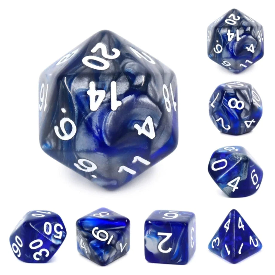 Foam Brain - Cold Iron RPG Dice Set