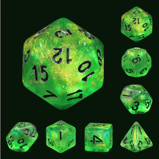 Foam Brain - Emerald City RPG Dice Set