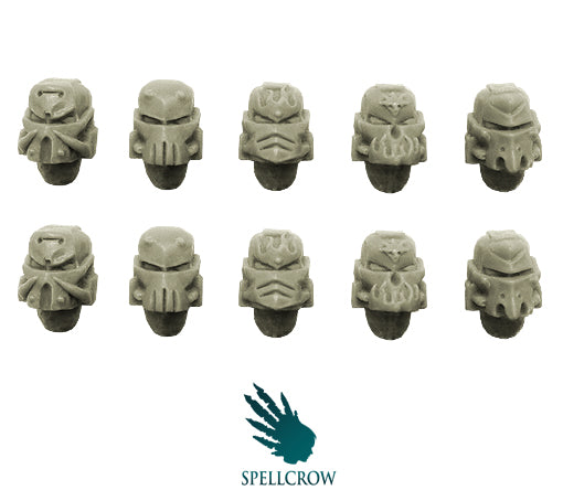 Spellcrow - Salamandra Knights Helmets