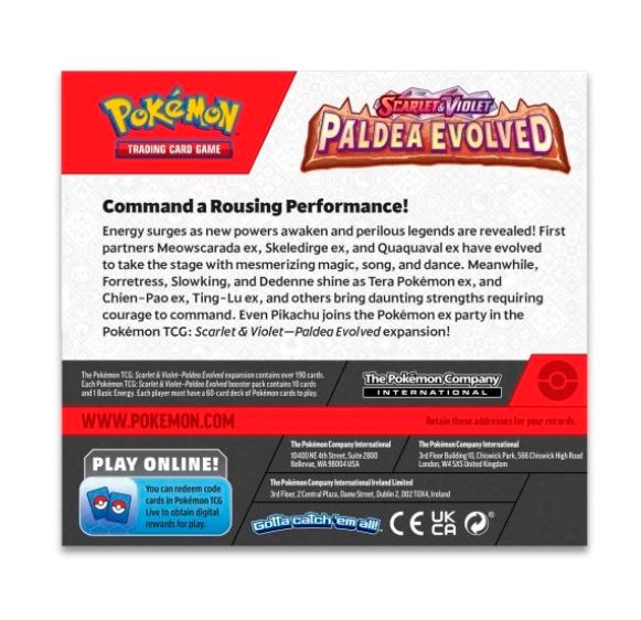 Pokémon - Paldea Evolved Booster Box