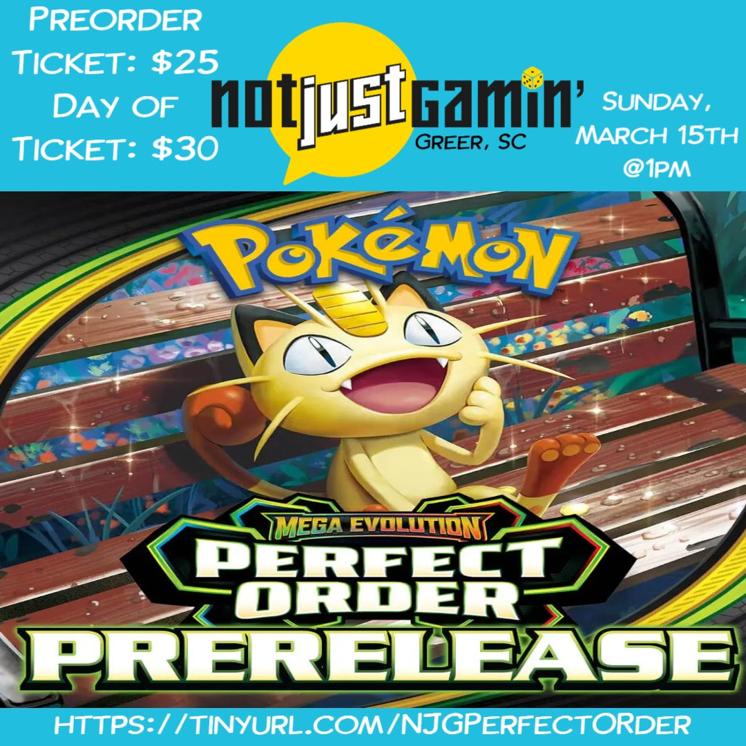 Pokémon: Perfect Order Prerelease Celebration