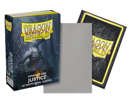 Dragon Shield - Japanese Size Matte Dual Sleeves, Justice (60 count)