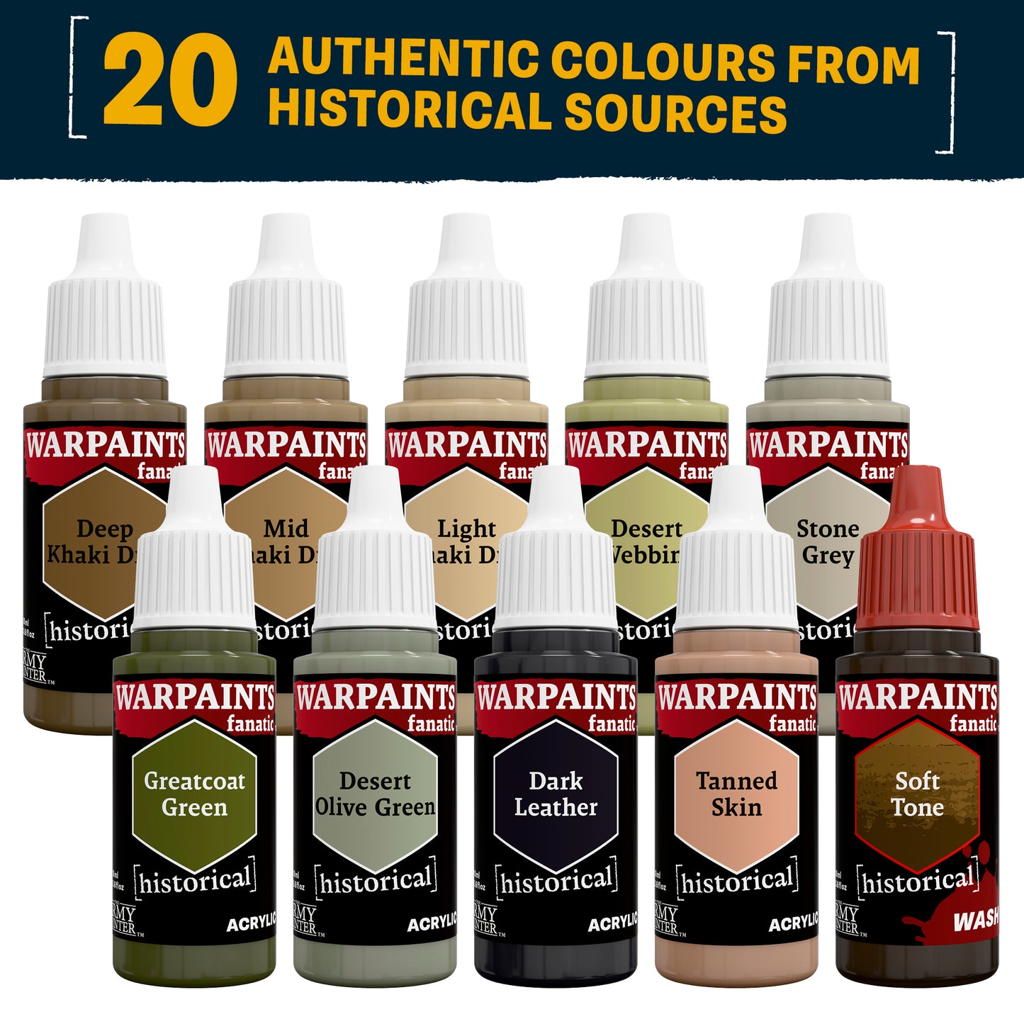 Army Painter Historical: World War II British 8th Army Paint Set