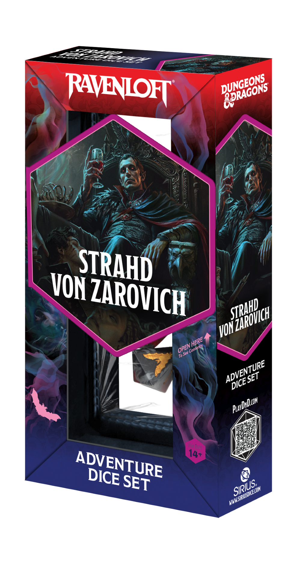 Dungeons and Dragons Adventure Dice: Strahd Von Zarovich, Darklord