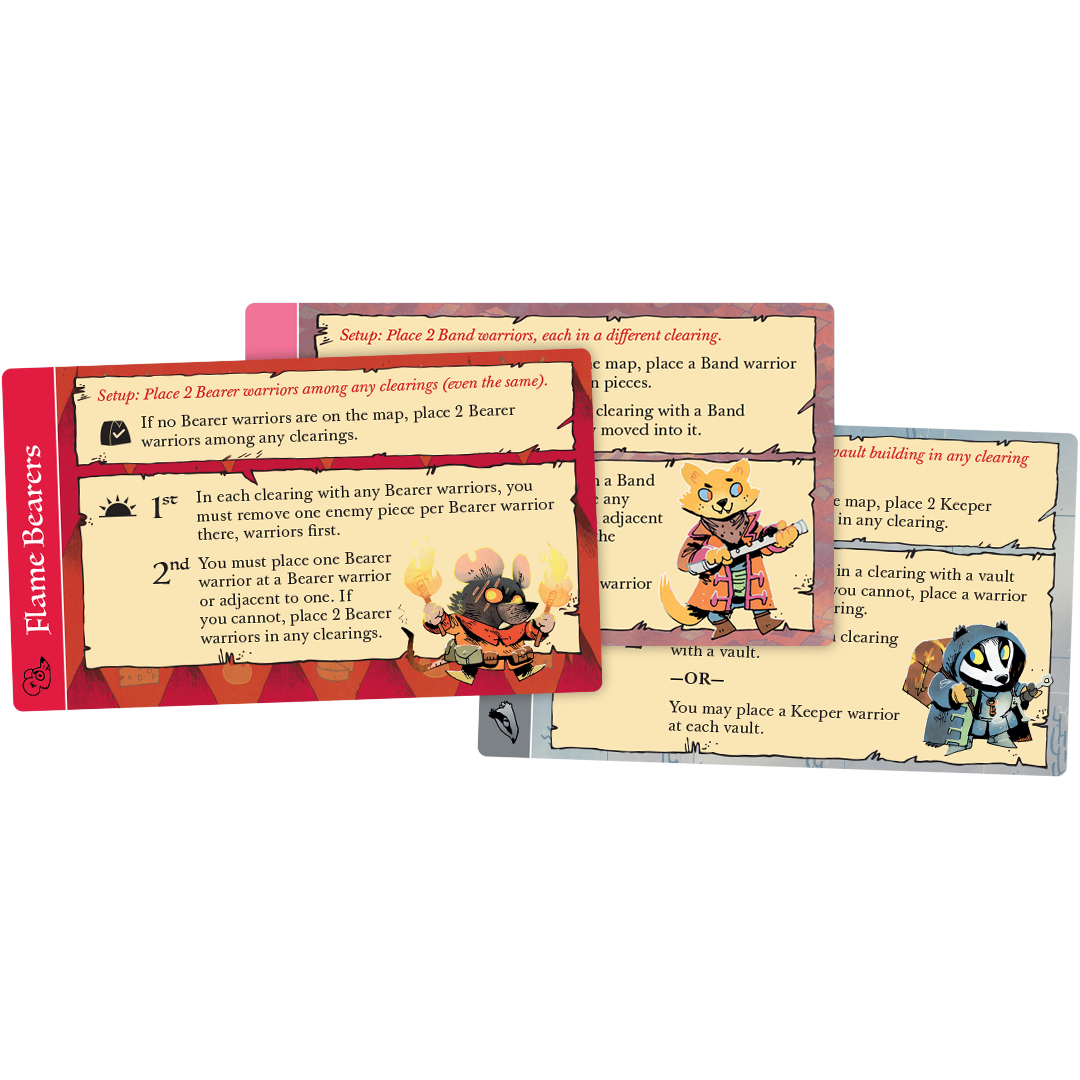 Root, The Homeland Hireling Pack and Hireling Box