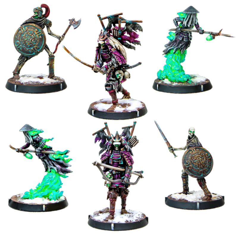 Eldfall Chronicles Skirmish Wargame: Oni Clans - Undead Expansion 1