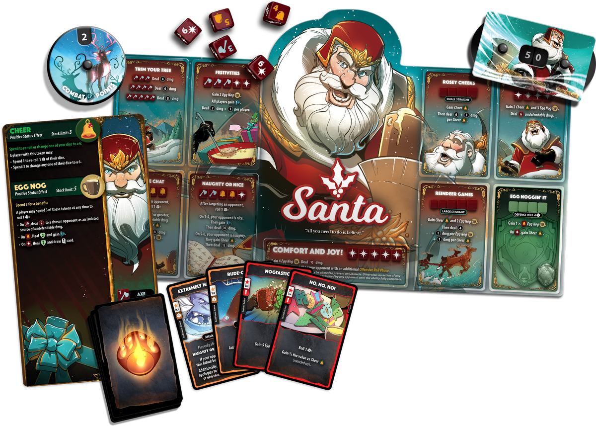 Dice Throne: Hero Pack - Santa