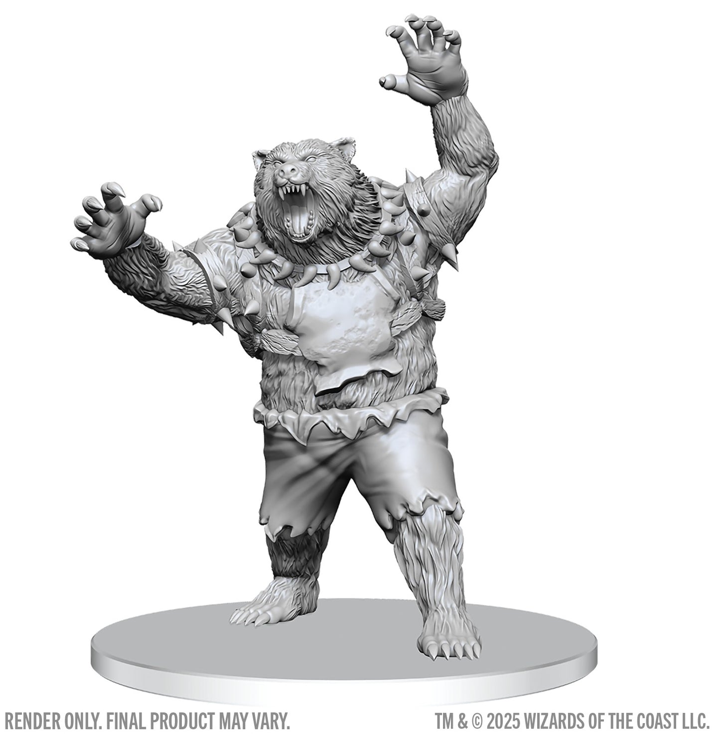 D&D Nolzur’s Marvelous Miniatures: W28 Werebear