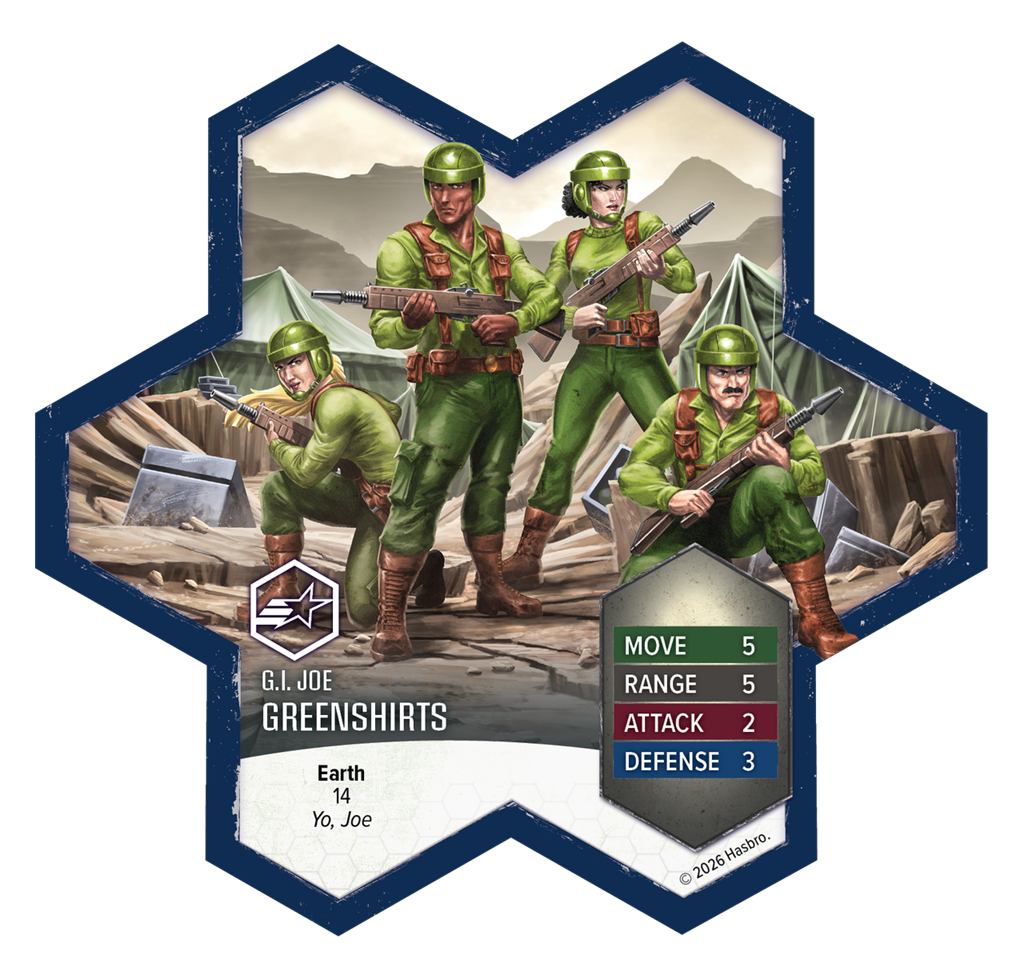 Heroscape: G.I. Joe Greenshirts and Battle Copter Army Expansion